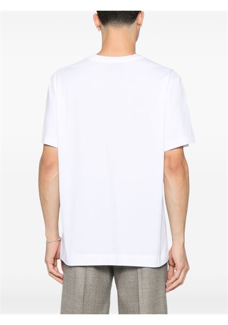 T-shirt con stampa  fiore in bianco Simone rocha - uomo SIMONE ROCHA | 5195P32AM0569WHT